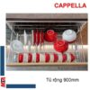 Kệ Úp Chén Hafele Cappella MSP 549.08.014 Tủ Rộng 900mm