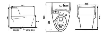 bồn cầu một khối hafele 588.79.400