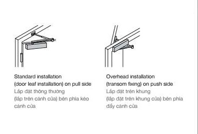 lắp đặt cùi chỏ hơi hafele DCL110