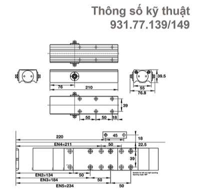 tay co thuy luc hafele 931 77 139 149