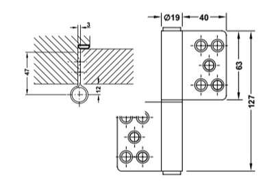 bản lề cửa hafele 926.13.903