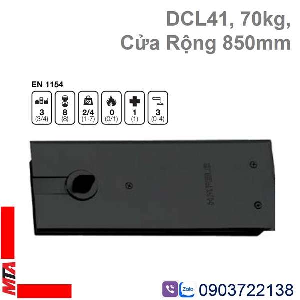 bản lề sàn hafele 70kg màu đen DCL41 MSP 934.84.044 giữ cửa, cửa rộng 850mm