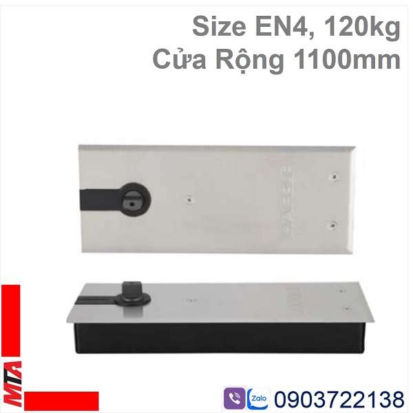 bản lề sàn hafele 932.79.040 cửa nặng 120kg. chiều rộng cửa 1100mm