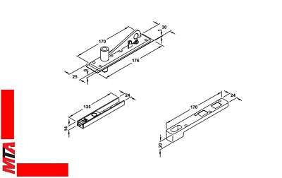 bản lề sàn hafele 932.84.025-h1