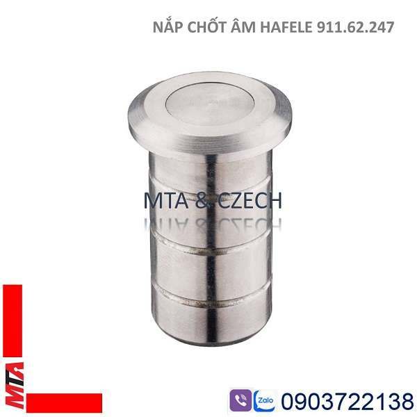 Nắp chốt âm Hafele 911.62.247 Inox mờ