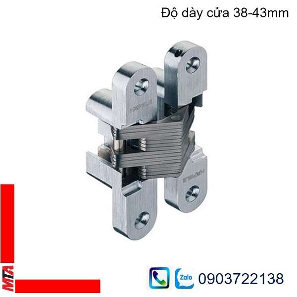 Bản lề âm cửa gỗ Hafele 341.07.972 cho cửa dày 38-43mm