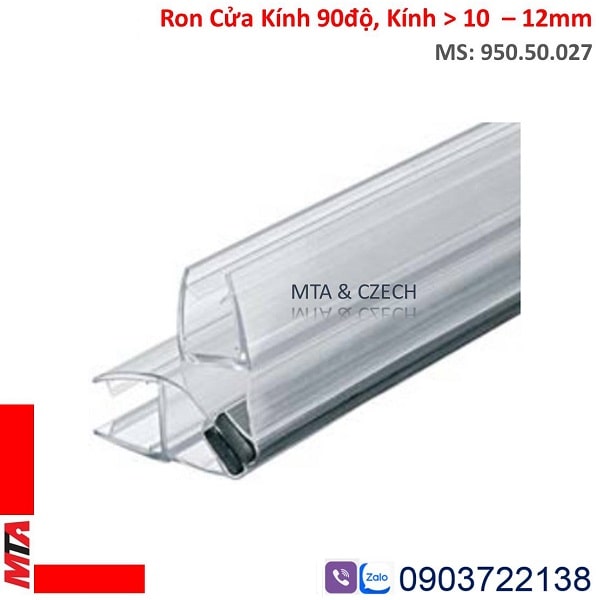 Ron Cửa Kính Nam Châm 90Độ Hafele 950.50.027