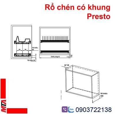 kệ úp chén cố định Hafele Kosmo