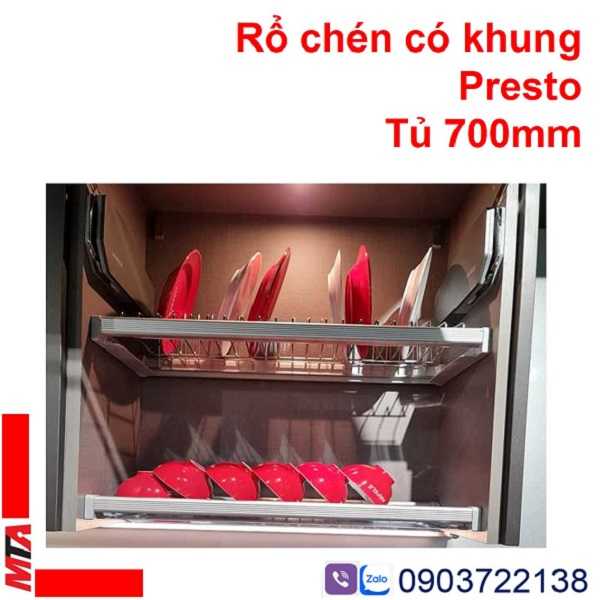 Rổ chén đĩa cố định hafele kosmo 544.40.011 cho tủ rộng 70mm